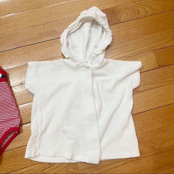 Florence Eiseman Swim Cover Up + Swimsuit Bundle Baby Girl Size 9M EUC - Picture 5 of 9